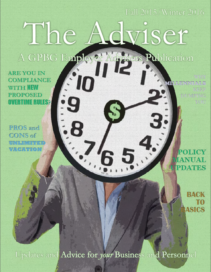 2015 Fall-Winter Advisor; Click to read full issue